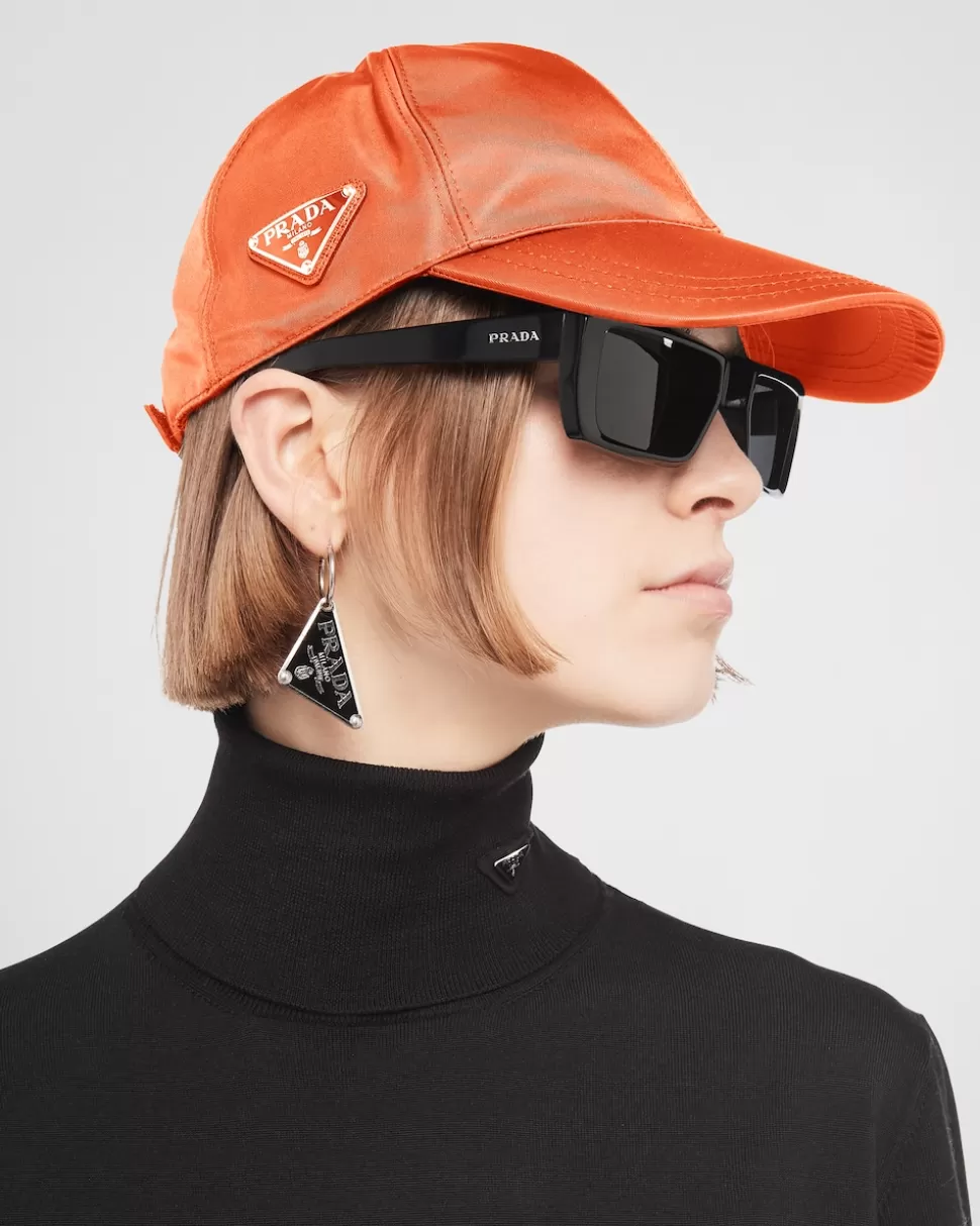 Prada Gorra De Béisbol En Re-nylon^Mujer COLECCIÓN FEMENINA | SOMBREROS Y GUANTES