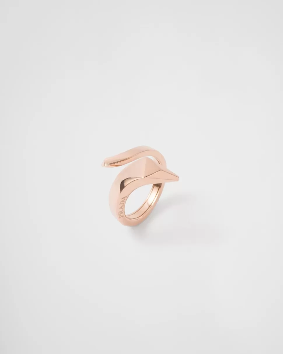 Prada Minianillo De Serpiente Eternal Gold Toi Et Moi En Oro Rosa^Mujer/Hombre COLECCIÓN DE JOYERÍA ELEGANTE | COLECCIÓN DE JOYERÍA ELEGANTE