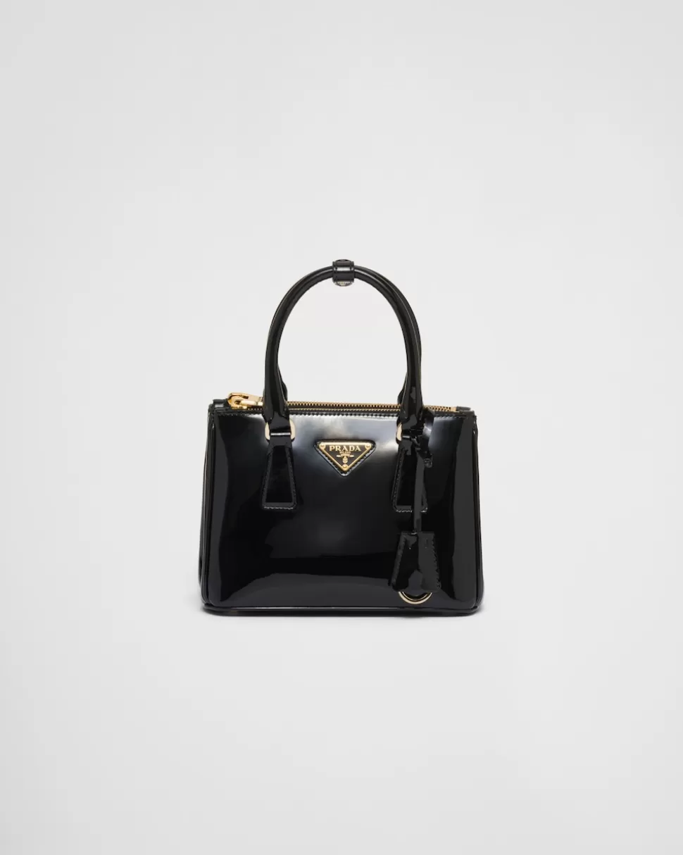 Prada Minibolso De Charol Galleria^Mujer BOLSOS CON ASA SUPERIOR | BOLSOS CON ASA SUPERIOR