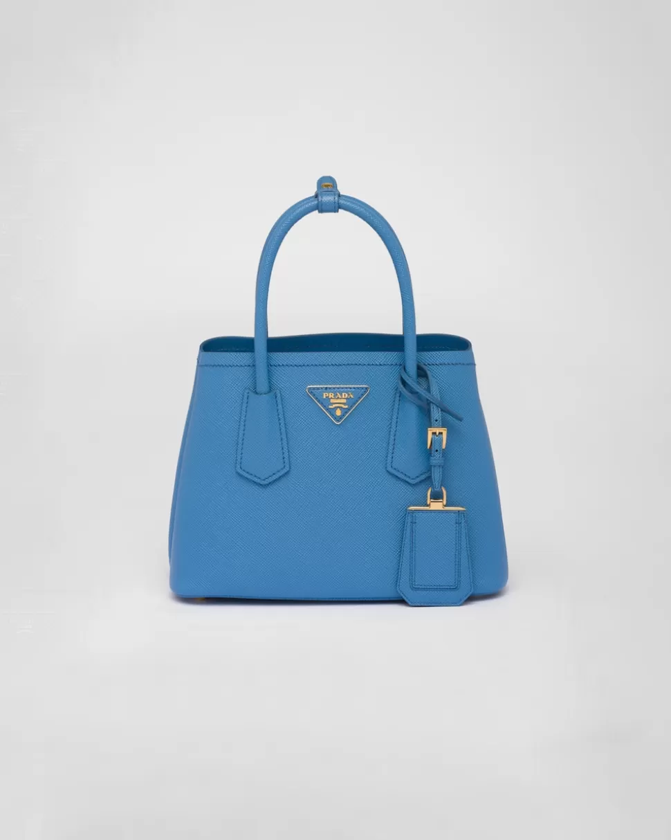 Prada Minibolso Double De Piel Saffiano^Mujer MINIBOLSOS | MINIBOLSOS