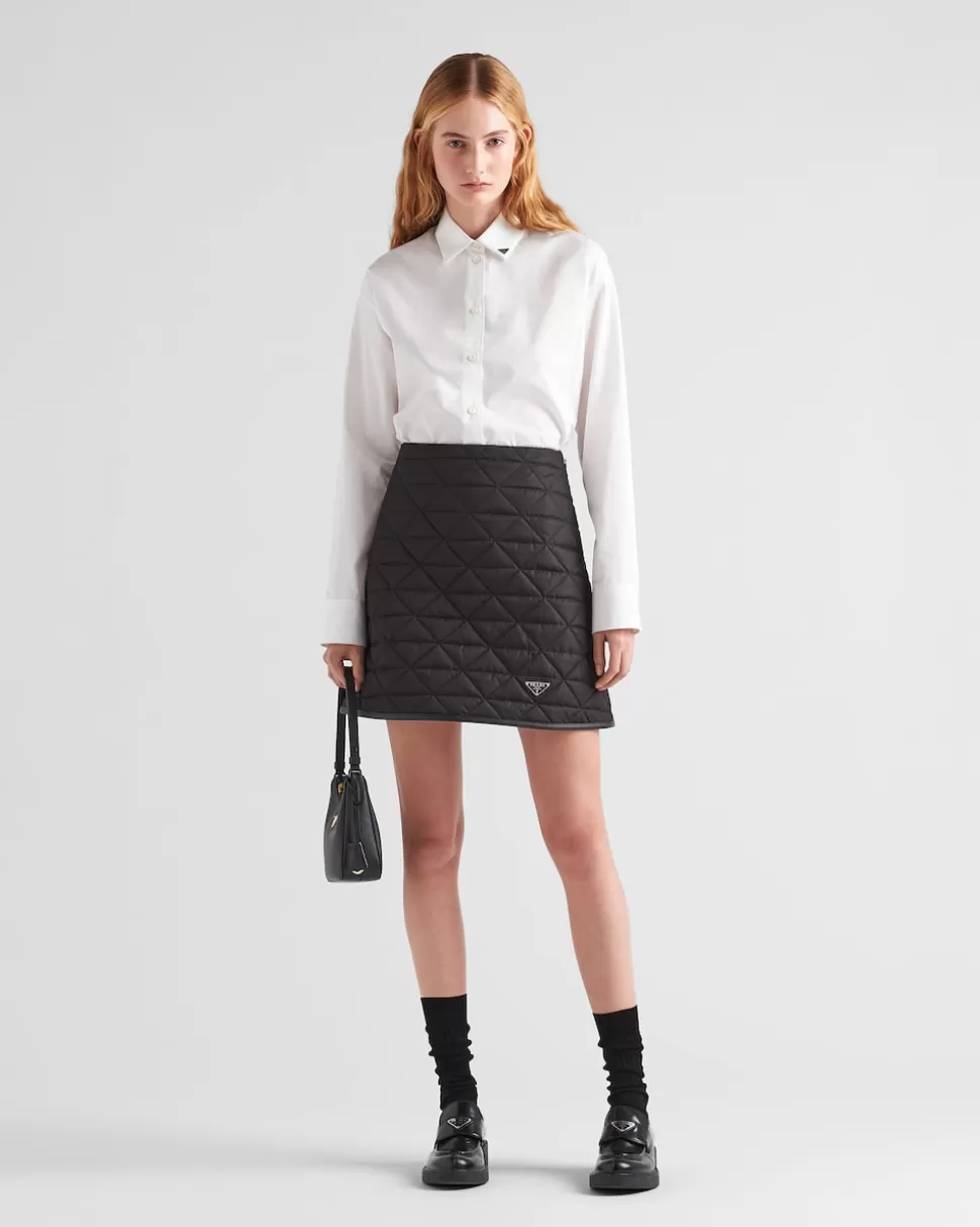 Prada Minifalda De Re-nylon^Mujer COLECCIÓN FEMENINA | FALDAS