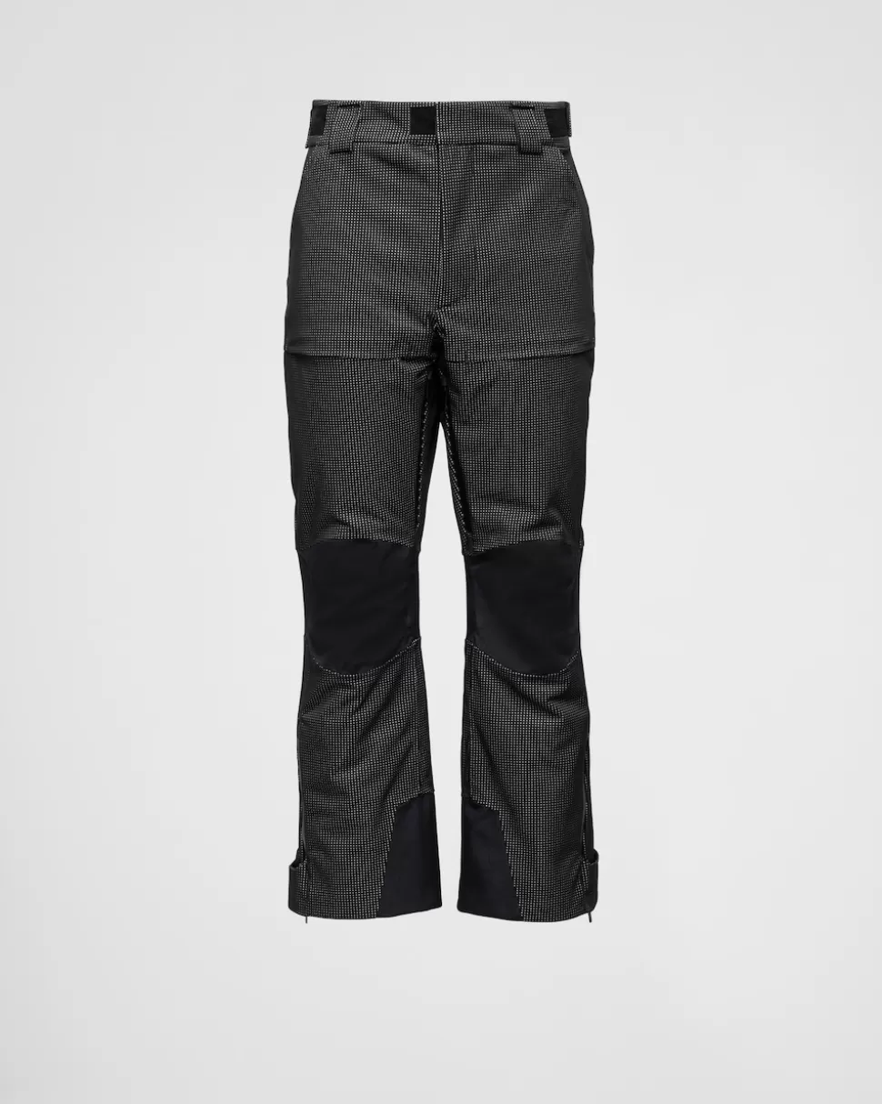 Prada Pantalones De Esquí De Tejido Reflectante^Hombre ROPA DE ESQUÍ Y EQUIPAMIENTO TÉCNICO | ROPA