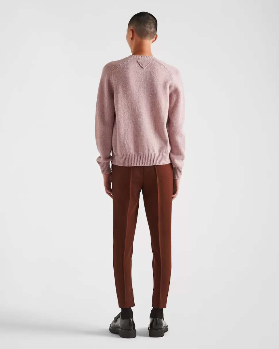 pantalones_de_natt_elstico_235410.webp Prada Pantalones De Natté Elástico^Hombre PANTALONES Y BERMUDAS