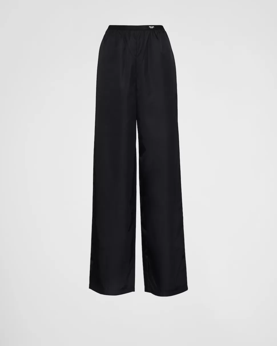 Prada Pantalones De Re-nylon^Mujer COLECCIÓN FEMENINA | PANTALONES LARGOS Y CORTOS