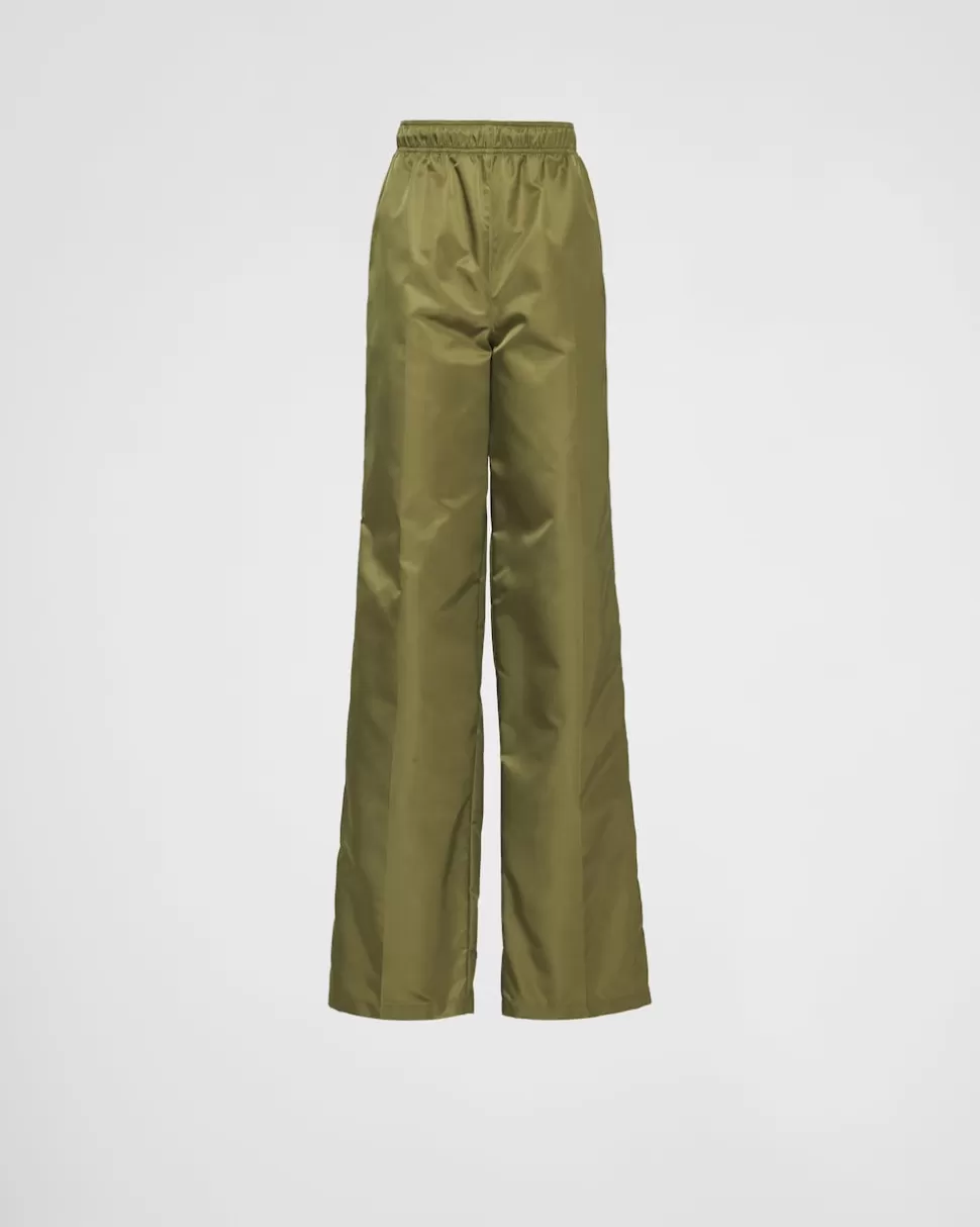 Prada Pantalones De Re-nylon^Mujer COLECCIÓN FEMENINA | PANTALONES LARGOS Y CORTOS