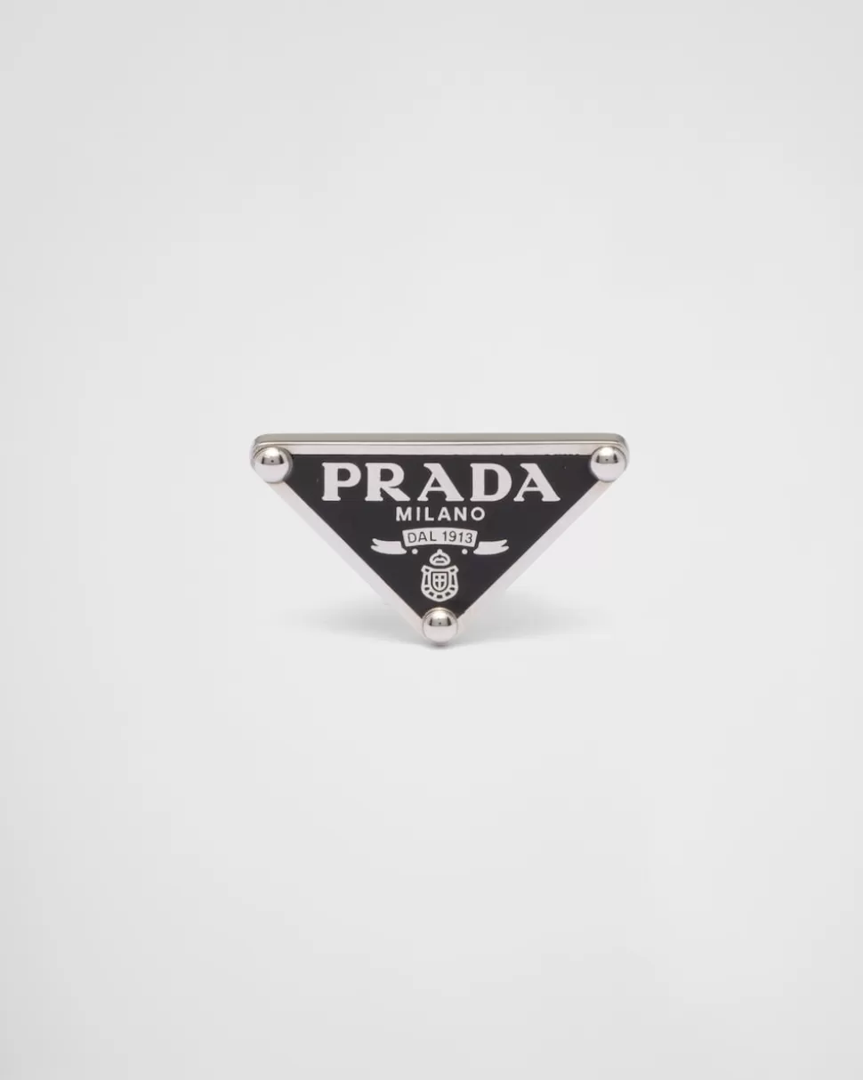 Prada Pendiente Individual Izquierdo Symbole^Mujer JOYAS DE PLATA