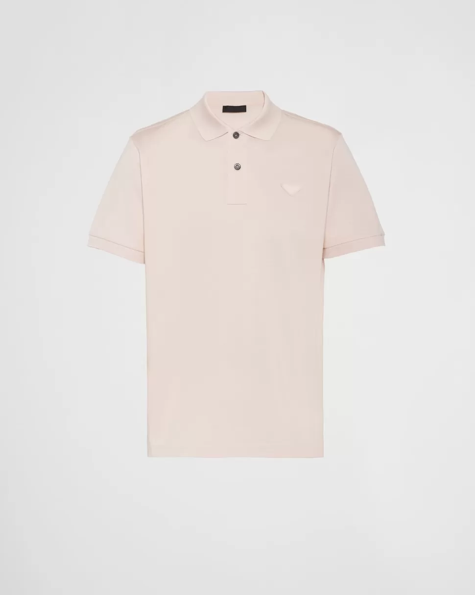 Prada Polo De Piqué^Hombre CAMISETAS Y POLOS