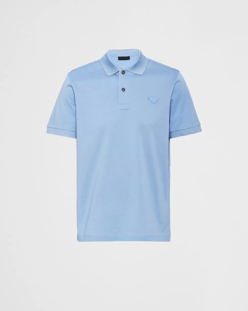 Prada Polo De Piqué^Hombre CAMISETAS Y POLOS