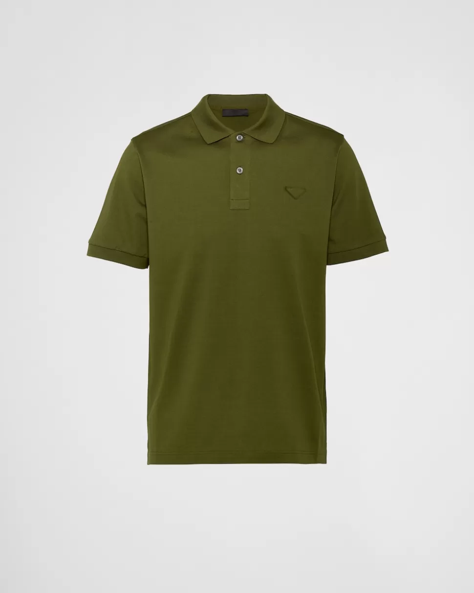 Prada Polo De Piqué^Hombre CAMISETAS Y POLOS