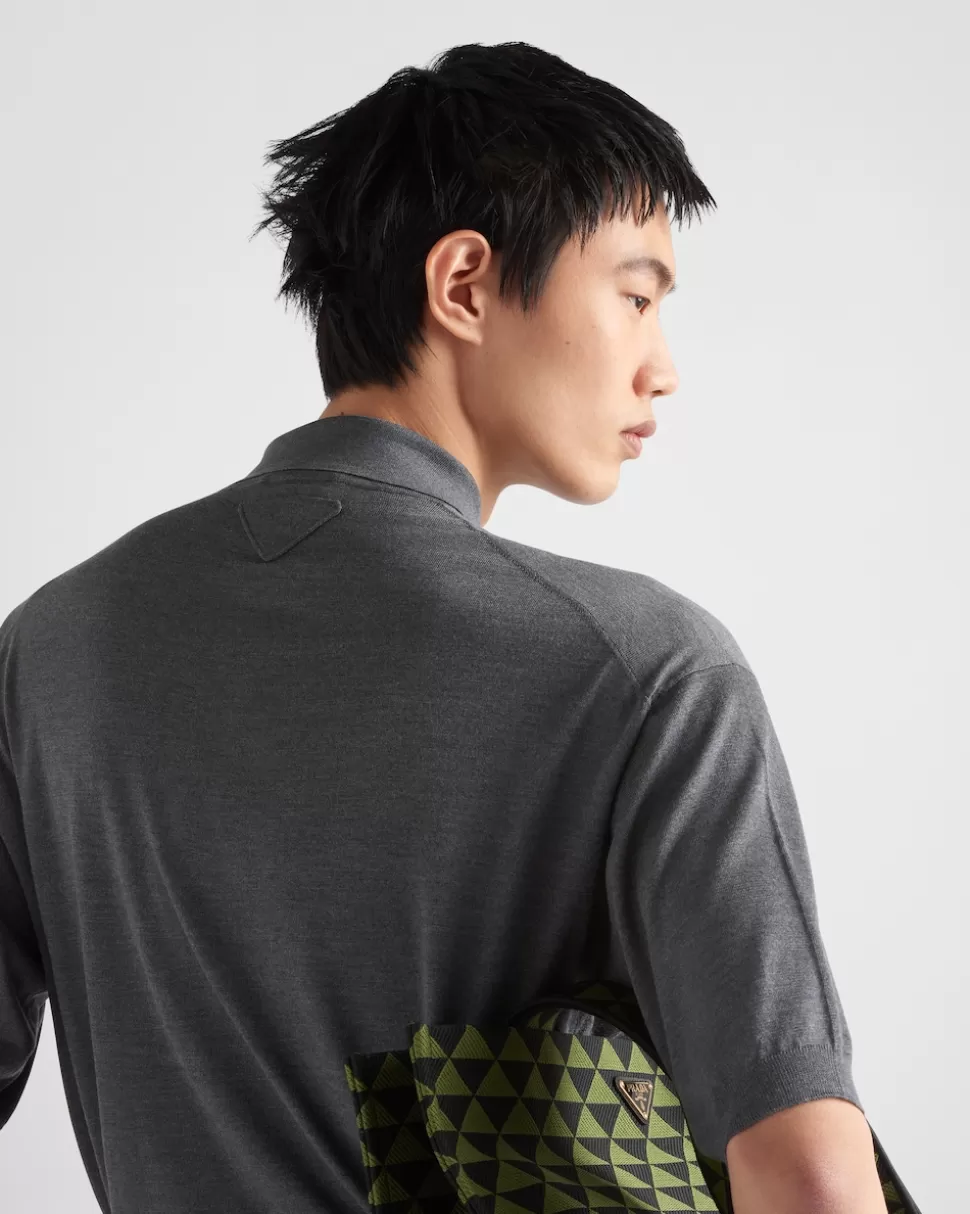 polo_de_seda_246356.webp Prada Polo De Seda^Hombre TEJIDOS DE PUNTO