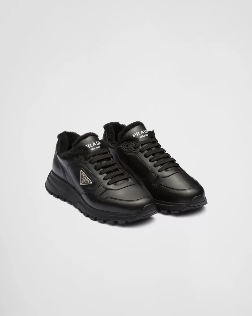 Prada Zapatillas De Piel^Hombre ZAPATILLAS DEPORTIVAS